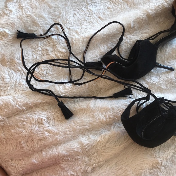 Zara wrap around heels Size 40 - Picture 6 of 6